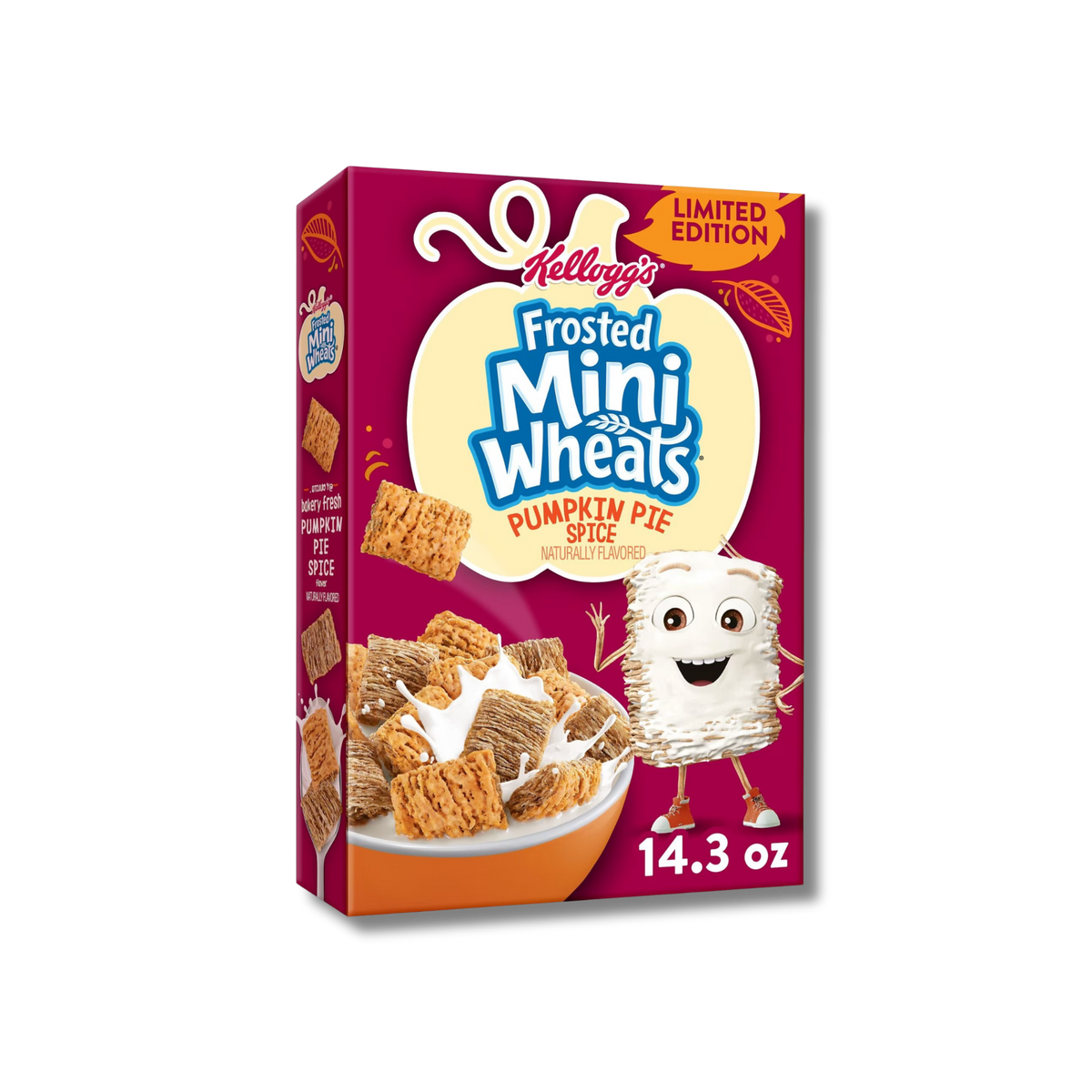 Kellogs Frosted Mini Wheats - Pumpkin Pie Spice