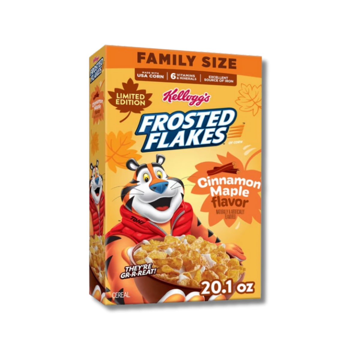 Kellogs Frosted Flakes - Cinnamon Maple