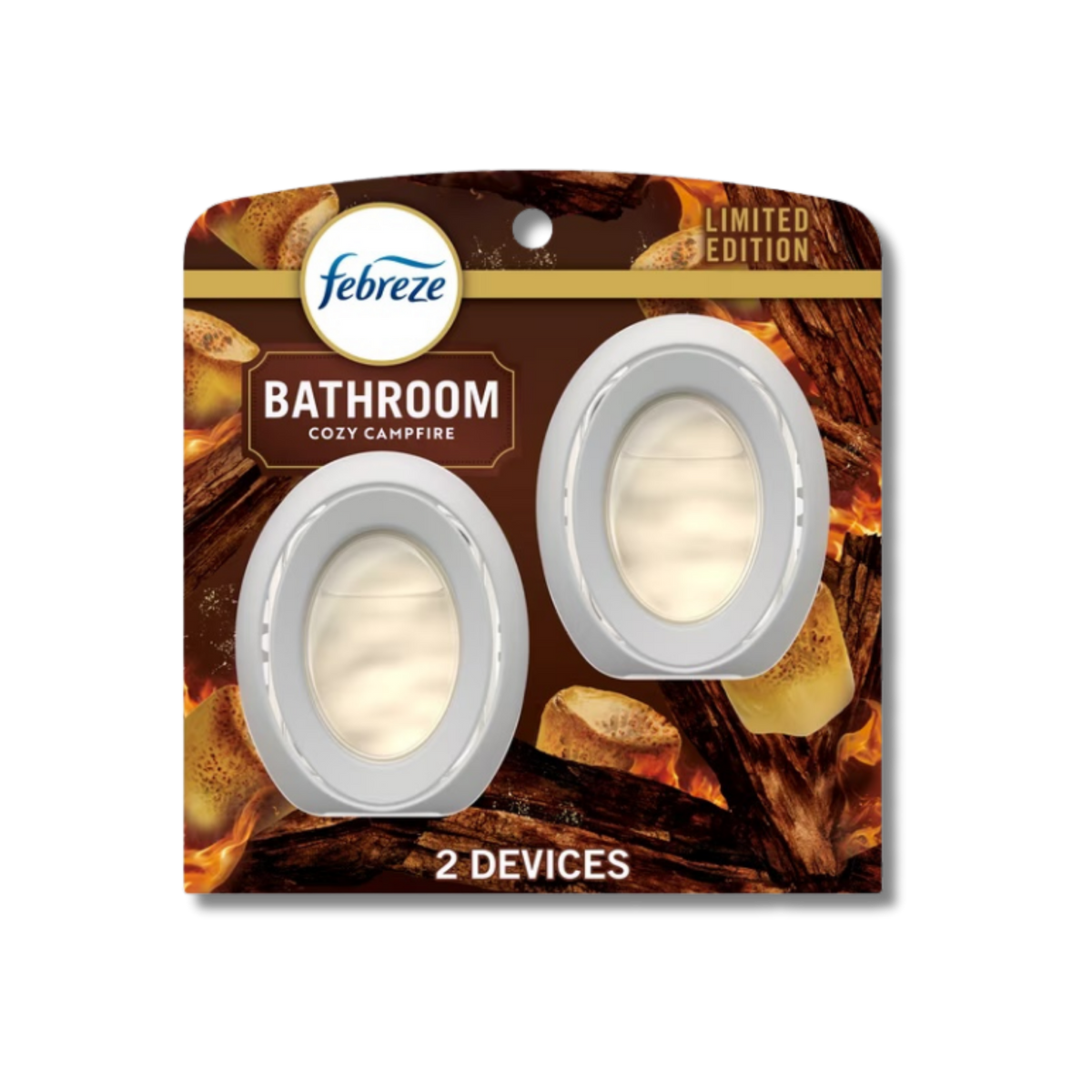 Febreeze Bathroom Air Fresheners - Cosy Campfire 2 Pack
