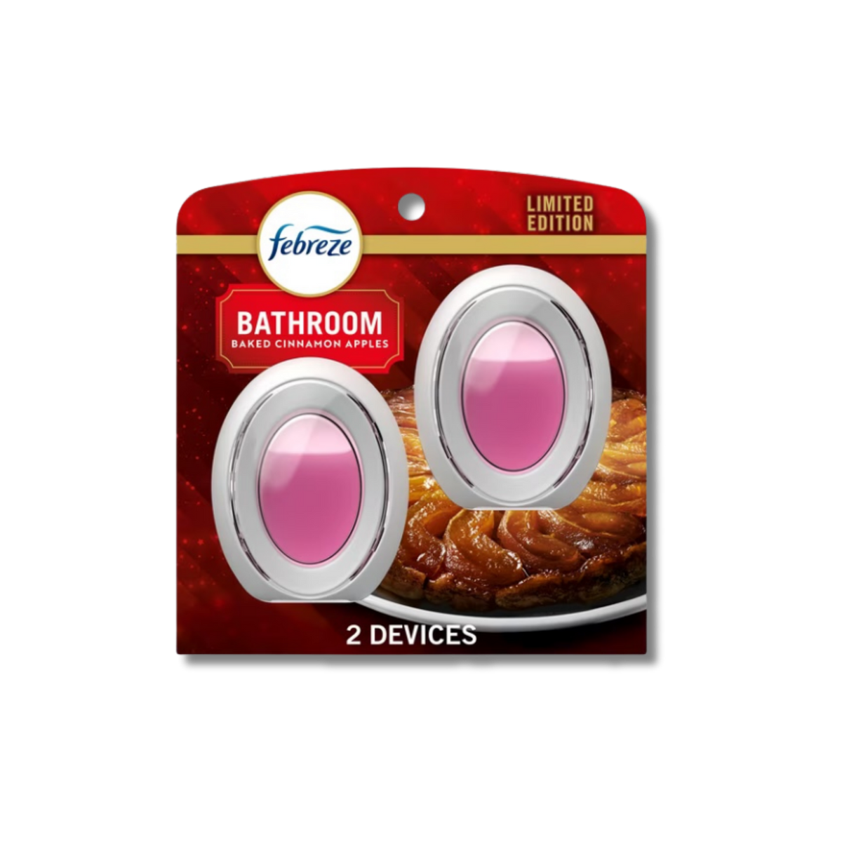 Febreeze Bathroom Air Fresheners - Baked Cinnamon Apples 2 Pack
