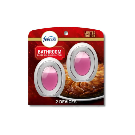 Febreeze Bathroom Air Fresheners - Baked Cinnamon Apples 2 Pack