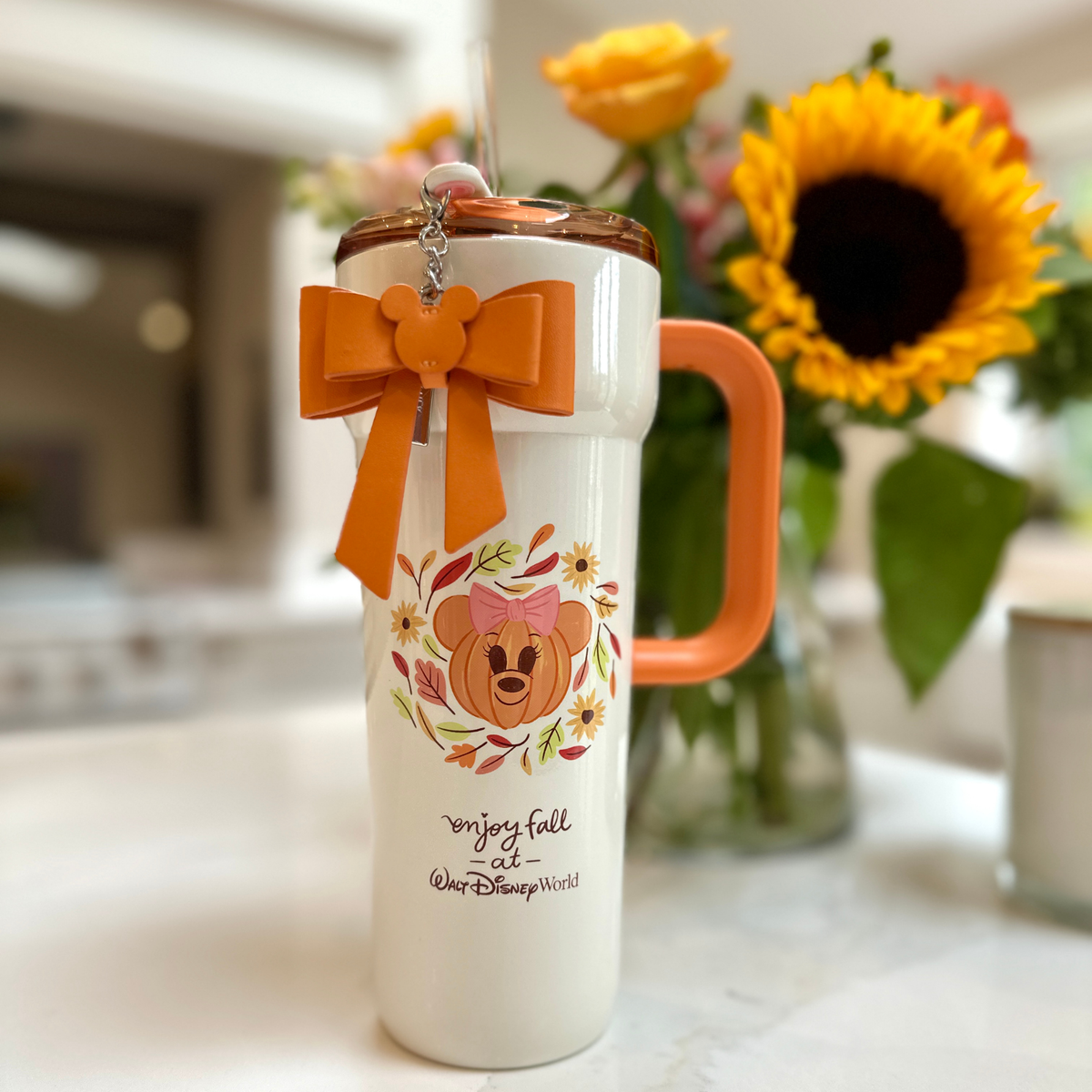 Starbucks x Disney Pumpkin Spice Latte Tumbler With Charm