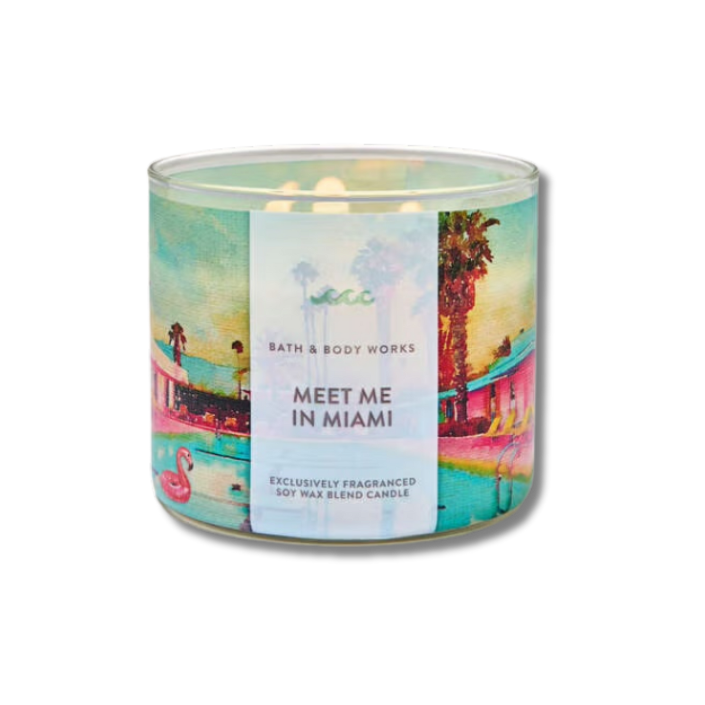 Bath & Body Works 3 Wick Candle - Meet Me In Miami