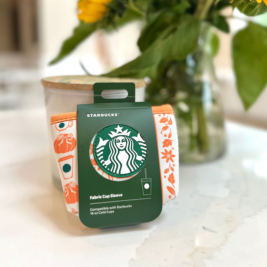 Starbucks x Disney Pumpkin Spice Latte Fabric Cup Sleeve