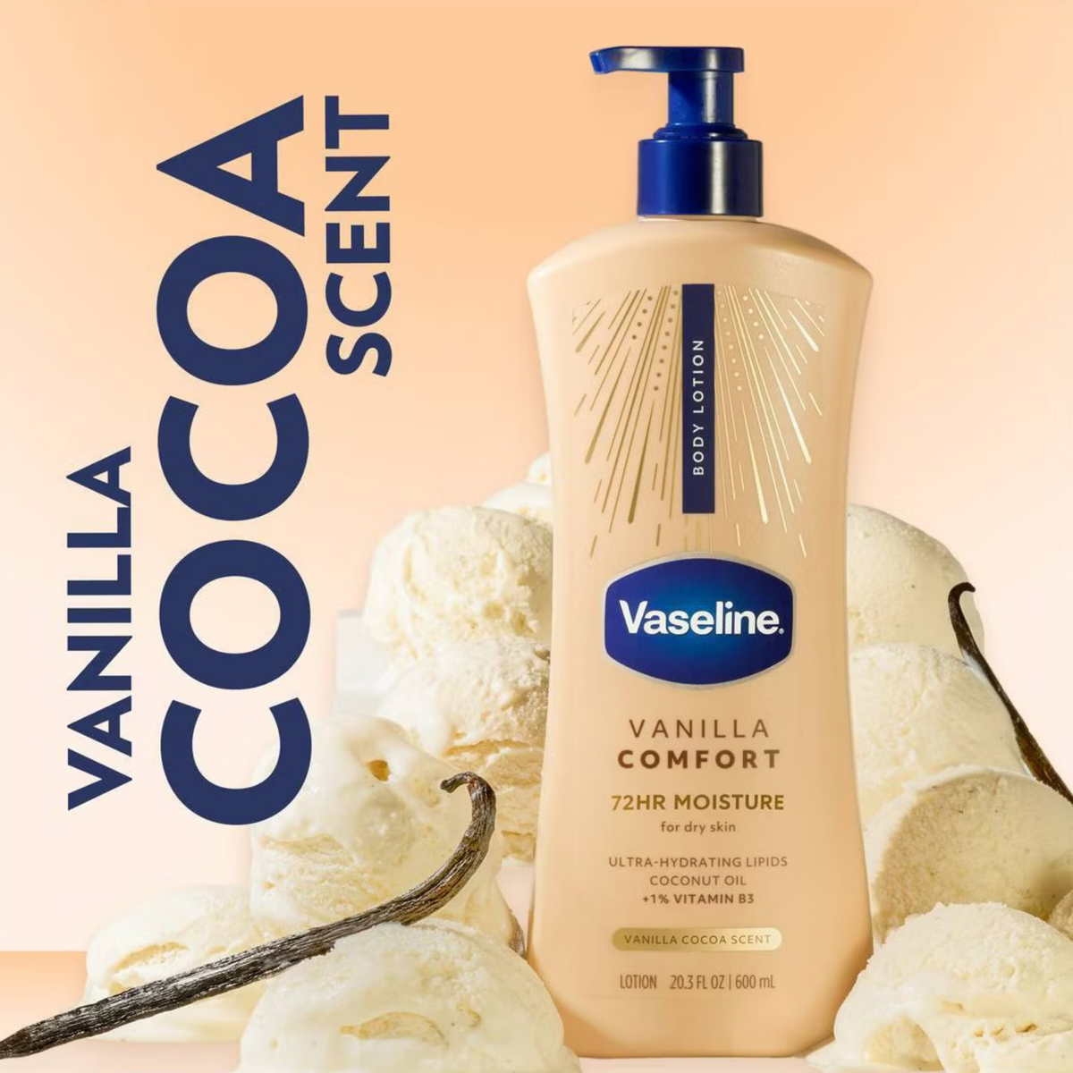 Vaseline Body Lotion - Vanilla Comfort