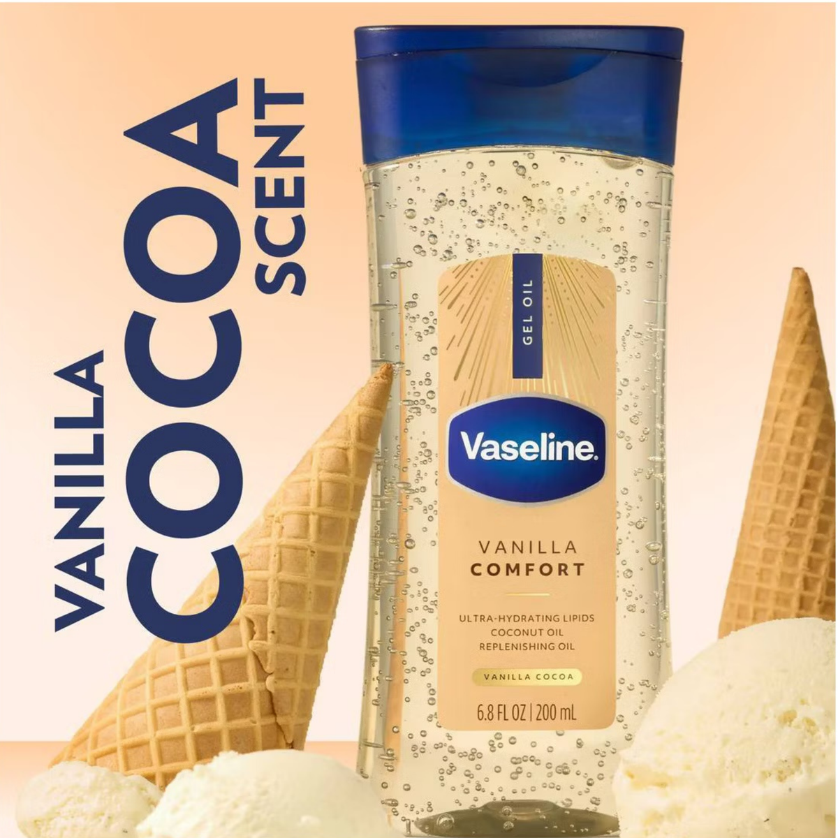 Vaseline Body Oil - Vanilla Comfort