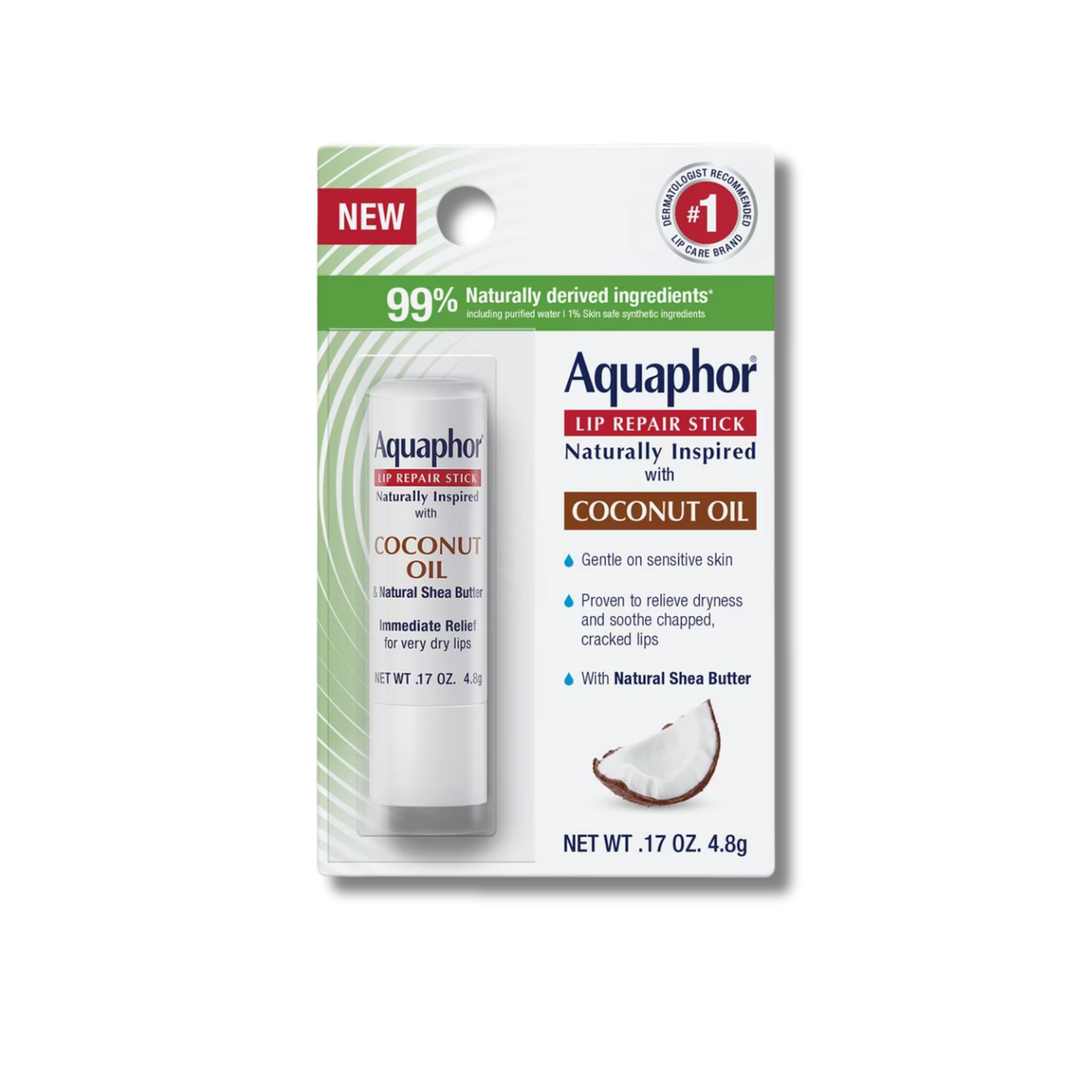 Aquaphor Lip Repair Stick - Coconut