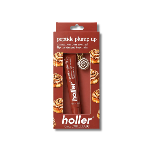 Holler Peptide Plump Lip Balm - Cinnamon Bun