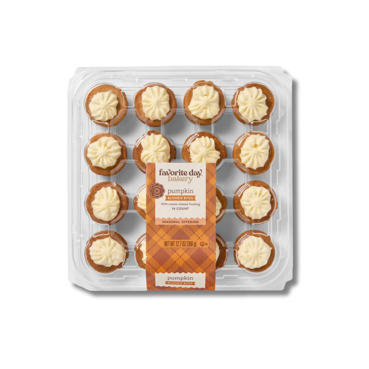 Favourite Day Pumpkin Blondie Bites