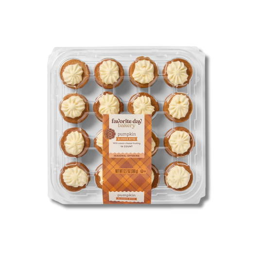 Favourite Day Pumpkin Blondie Bites