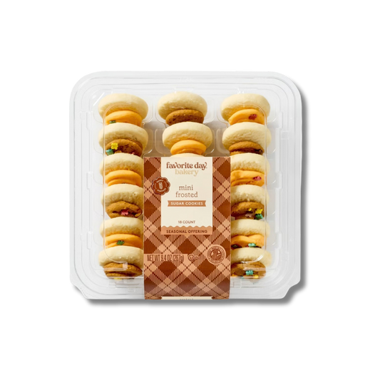 Favourite Day Mini Sugar Cookies - Frosted Fall