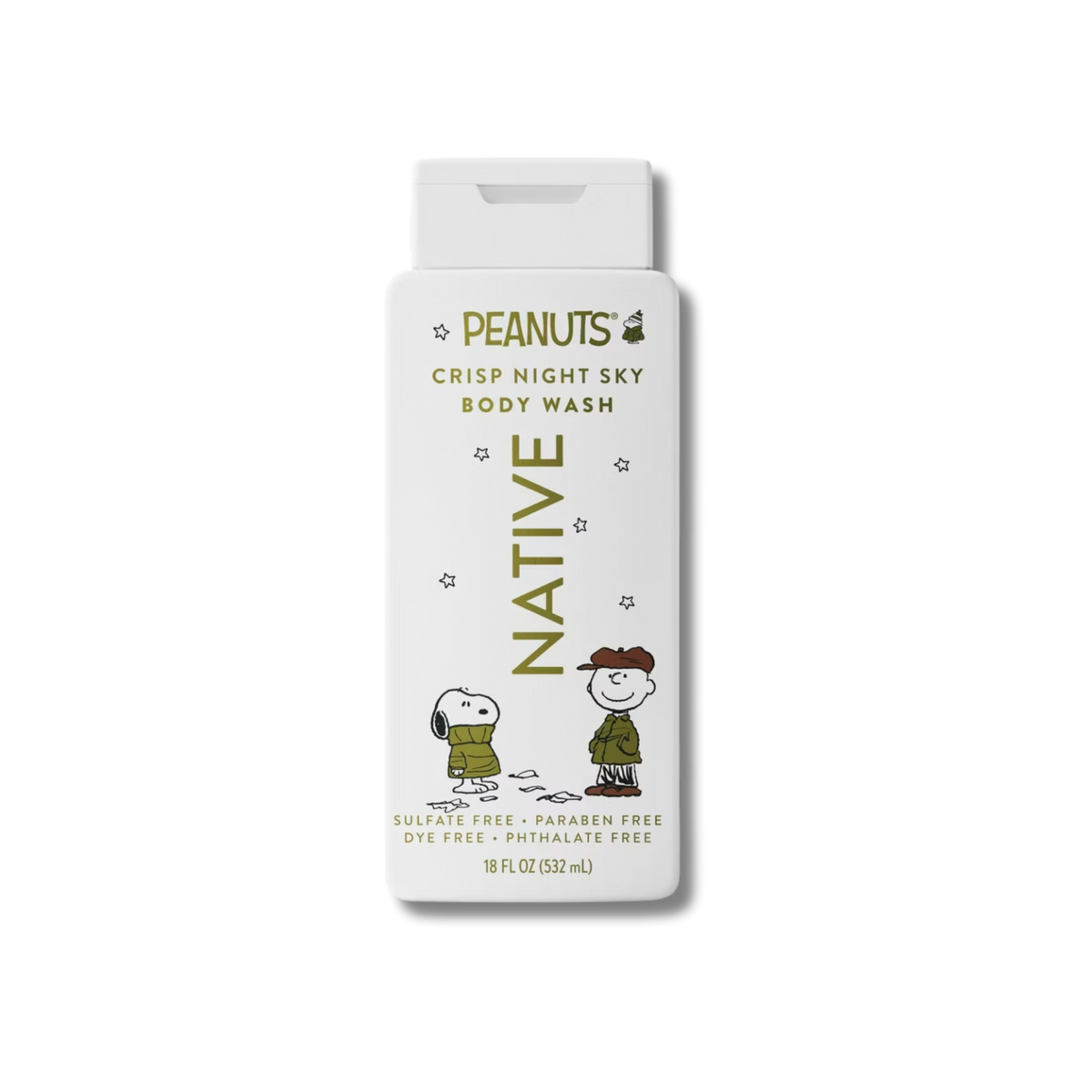 Native x Peanuts Body Wash - Crisp Night Sky