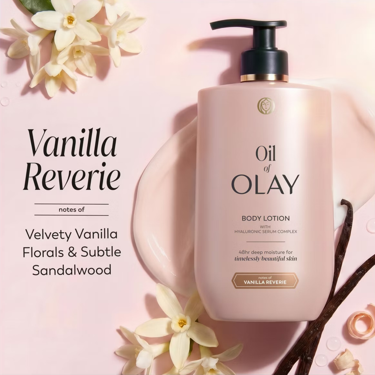 Oil Of Olay Body Lotion - Vanilla Reverie