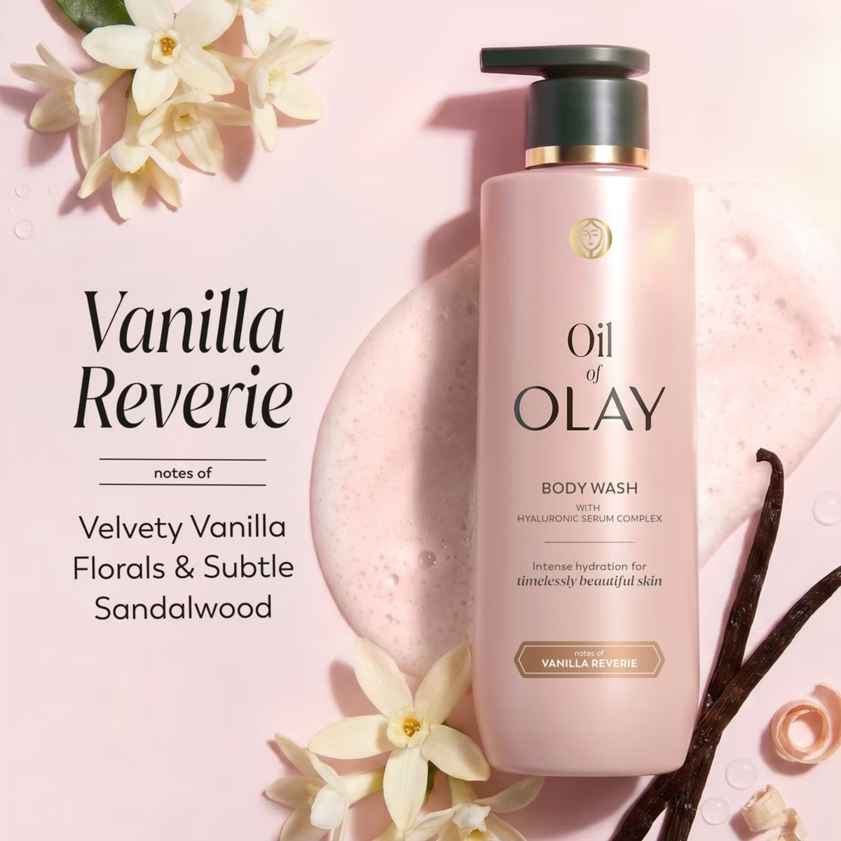 Oil Of Olay Body Wash - Vanilla Reverie