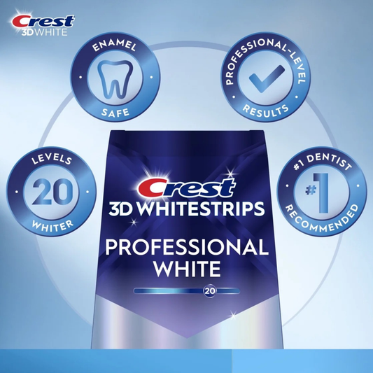 Crest 3D Whitestrips Teeth Whitening Kit - 20 Treatments