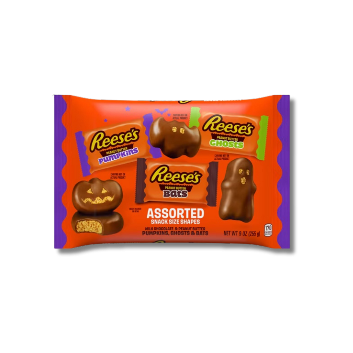 Reese's Halloween Assortment - Pumpkins, Ghosts & Bats 9oz