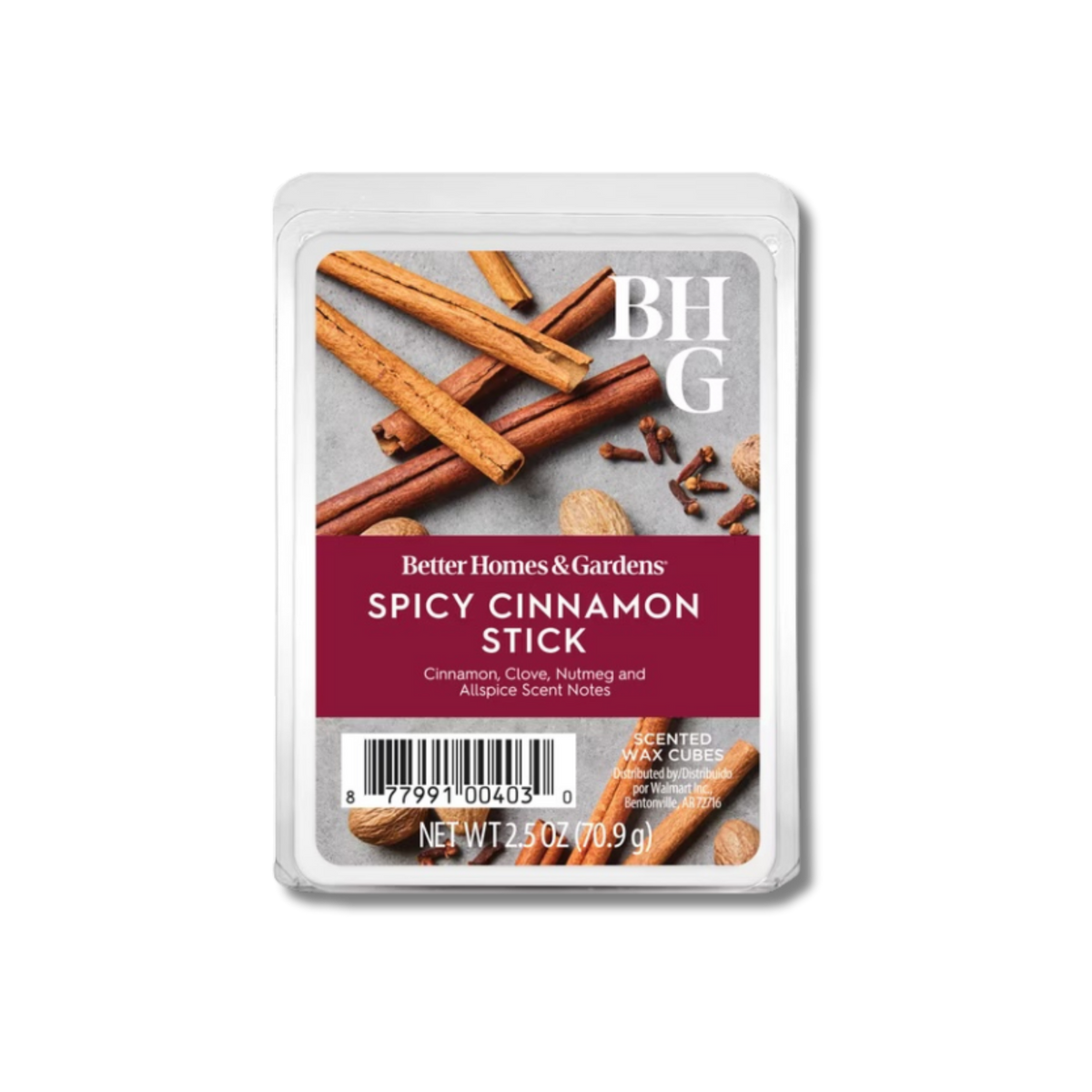 Better Home & Garden Wax Melts - Spicy Cinnamon Stick