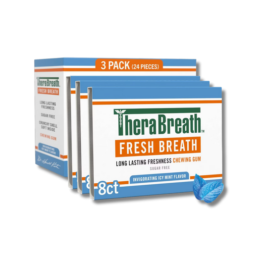 TheraBreath Gum - Icy Mint 3pk