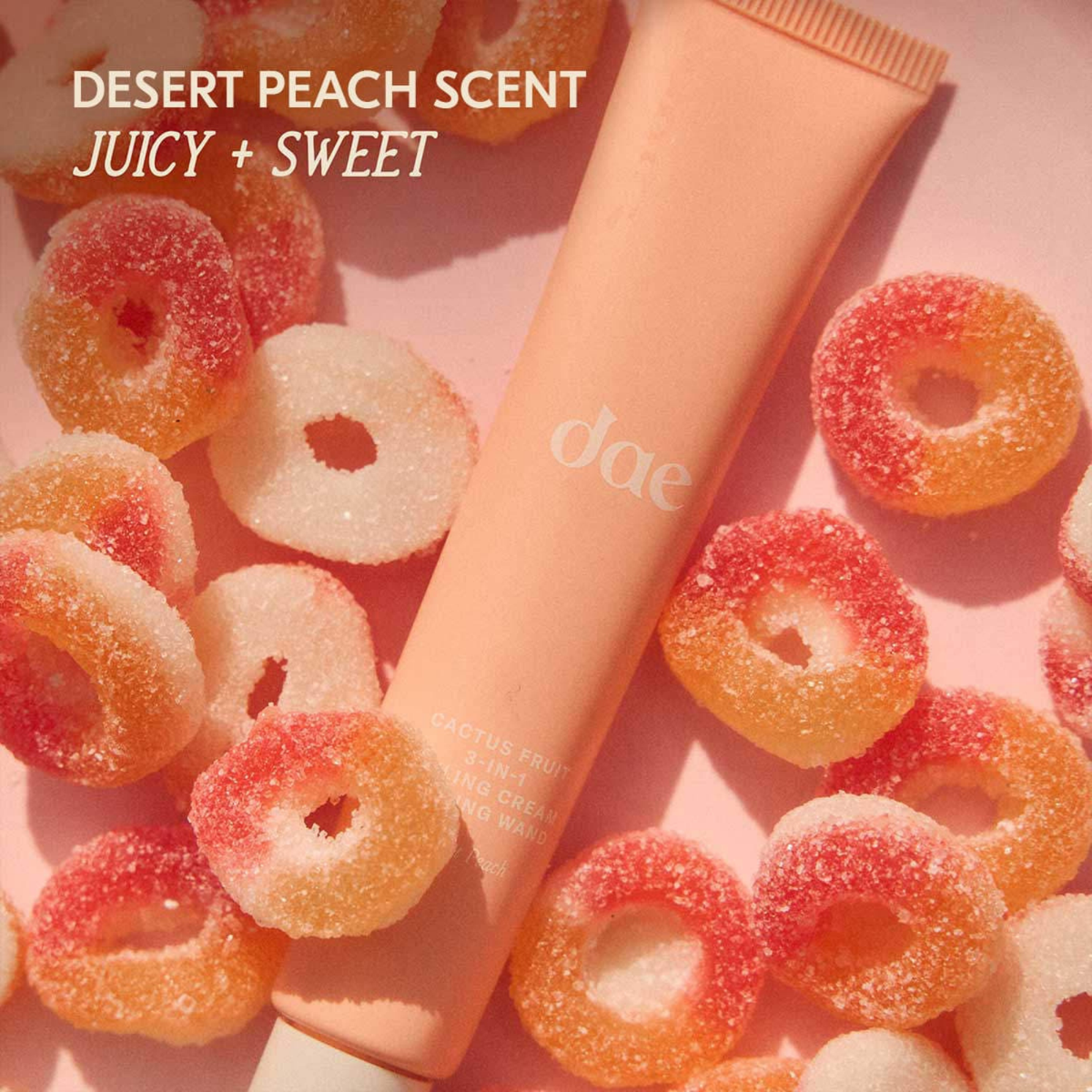 Dae Cactus Fruit 3 In 1 Styling Cream & Taming Wand - Desert Peach