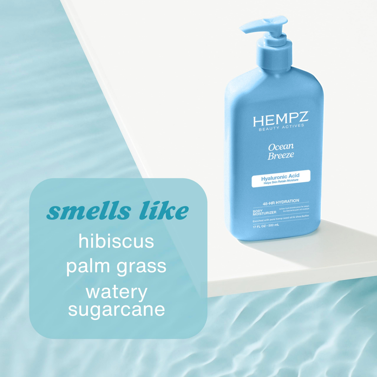 Hempz Body Moisturiser - Ocean Breeze