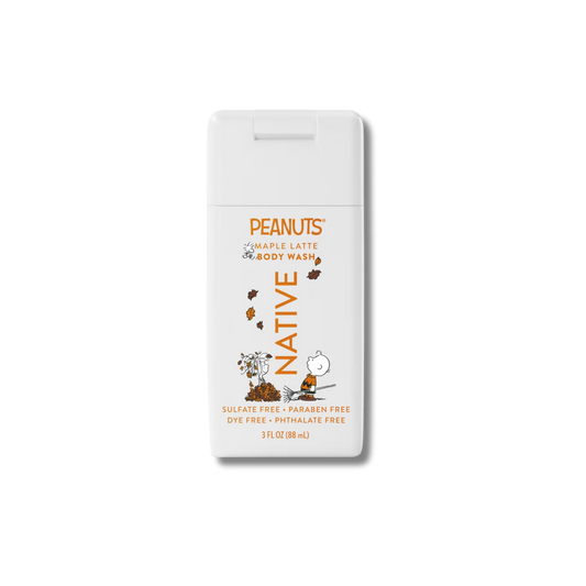 Native x Peanuts Body Wash Mini - Maple Latte