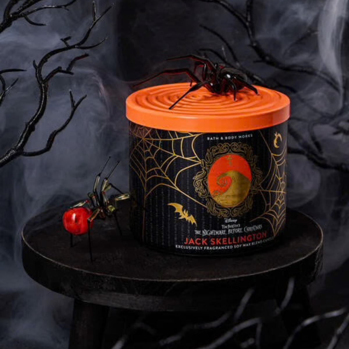 Bath & Body Works x Nightmare Before Christmas 3 Wick Candle - Jack Skellington