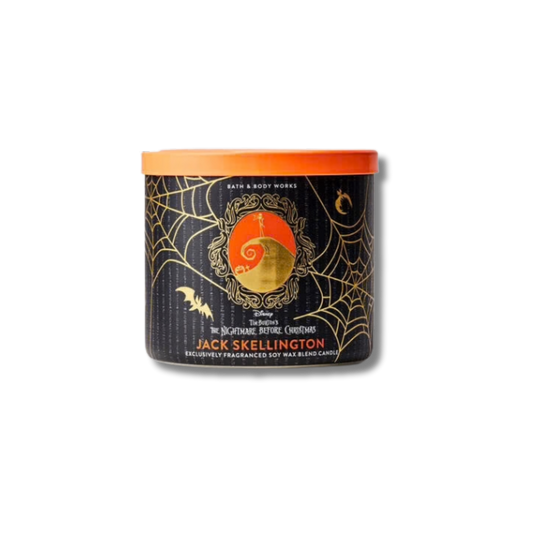 Bath & Body Works x Nightmare Before Christmas 3 Wick Candle - Jack Skellington