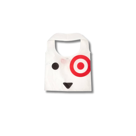 Target Reusable Bullseye Dog Tote Bag
