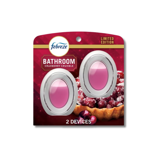 Febreeze Bathroom Air Fresheners - Cranberry Crumble 2 Pack