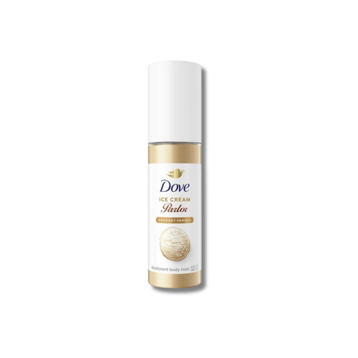 Dove Ice Cream Parlour Deodorant Body Mist - Coconut Vanilla