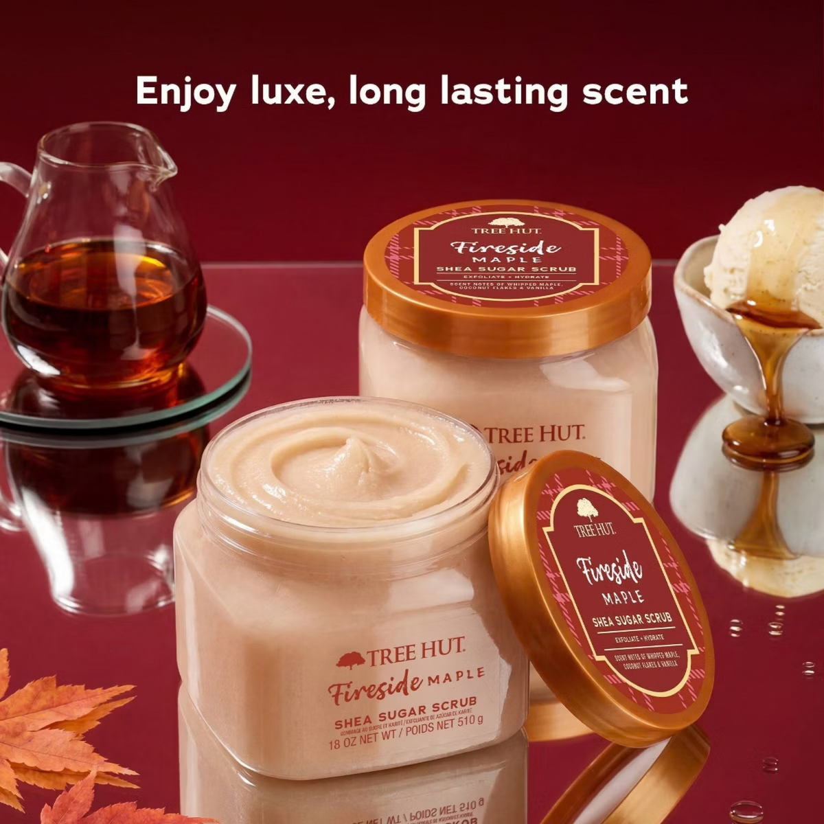 Tree Hut Shea Sugar Body Scrub - Fireside Maple