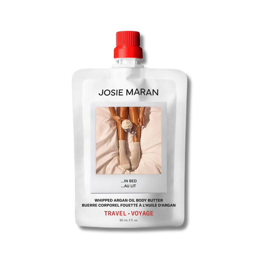 Josie Maran Whipped Argan Oil Body Butter Travel Size - In Bed 2oz