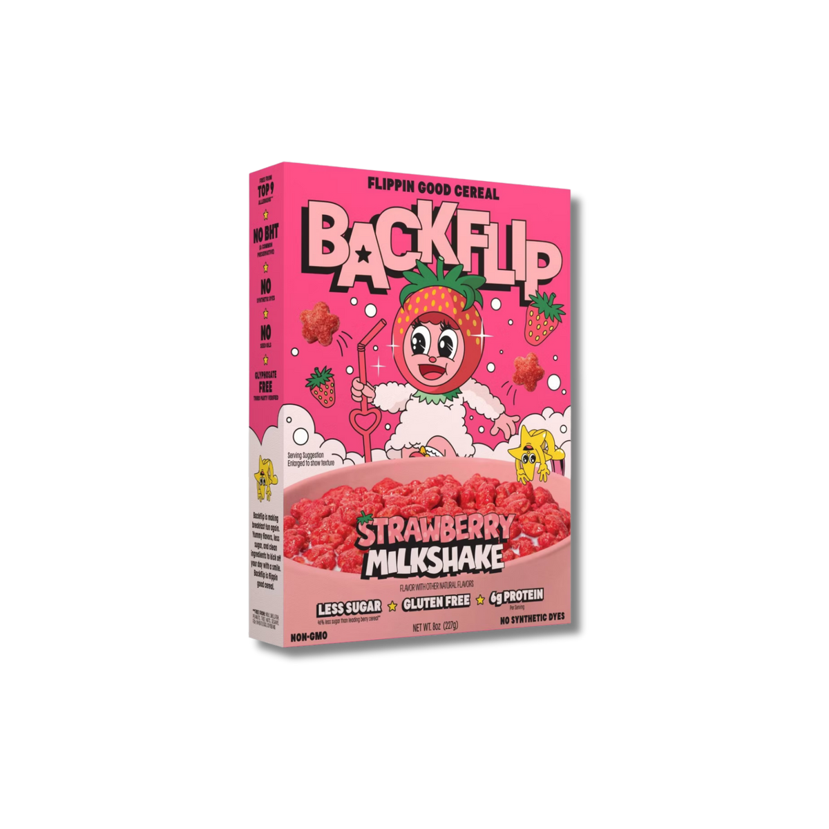 Backflip Cereal - Strawberry Milkshake