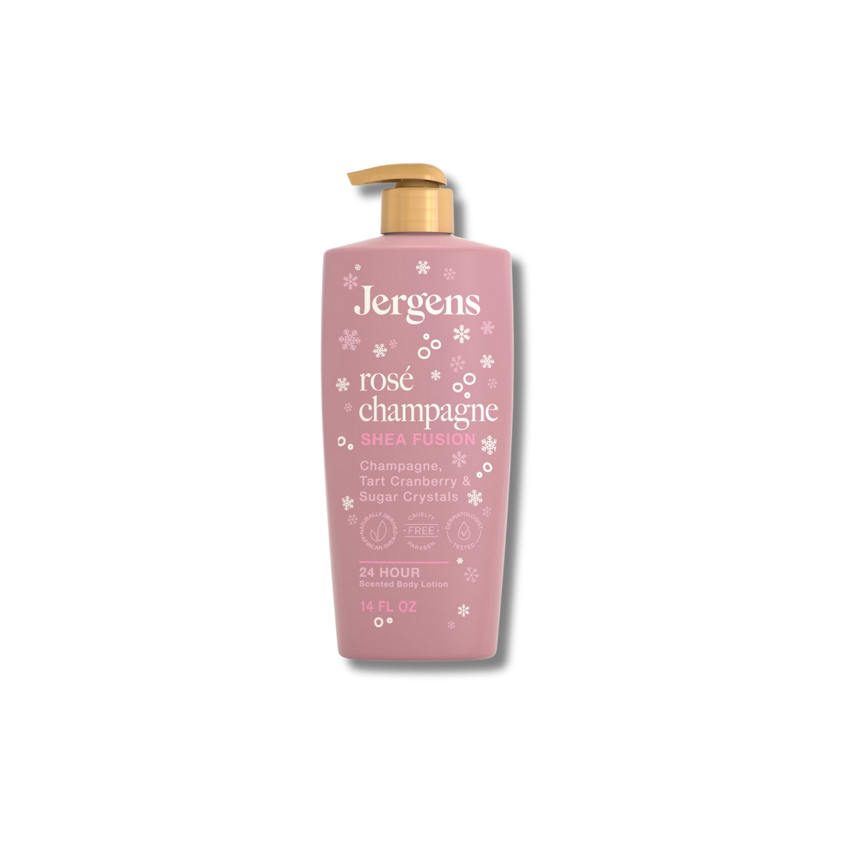 Jergens Shea Fusion Body Lotion - Rose Champagne