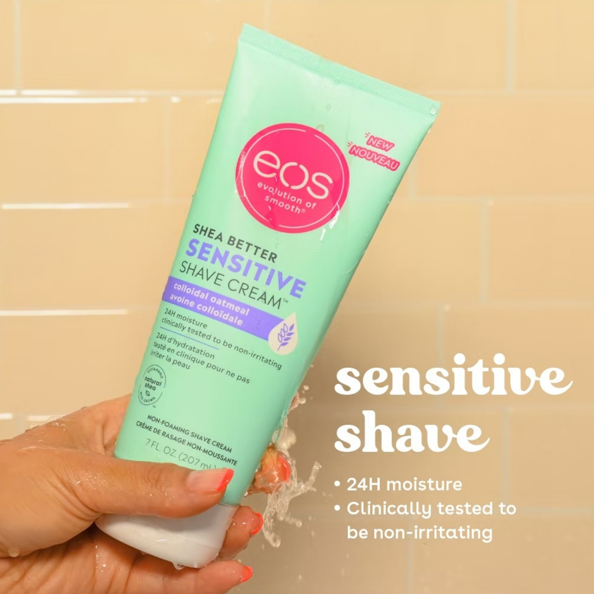 EOS Shave Cream Mini - Sensitive