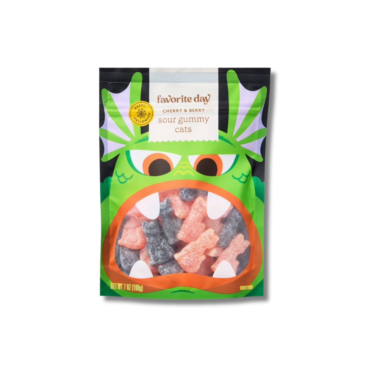 Favourite Day Sour Gummy Cats - Cherry & Berry