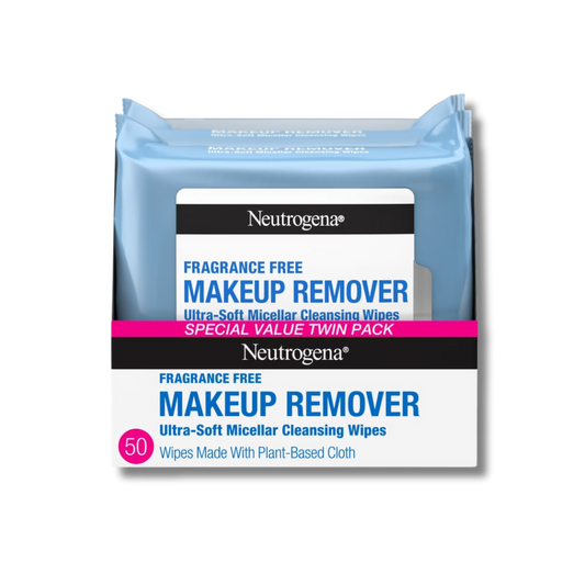 Neutrogena Fragrance Free Makeup Remover Wipes - 2pk