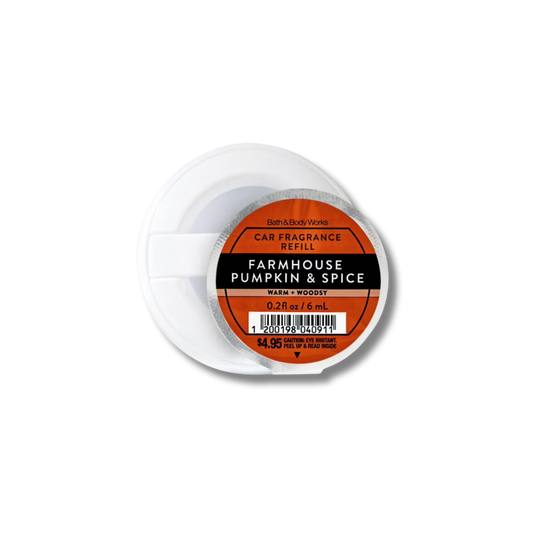 Bath & Body Works Car Fragrance Refill - Farmhouse Pumpkin & Spice