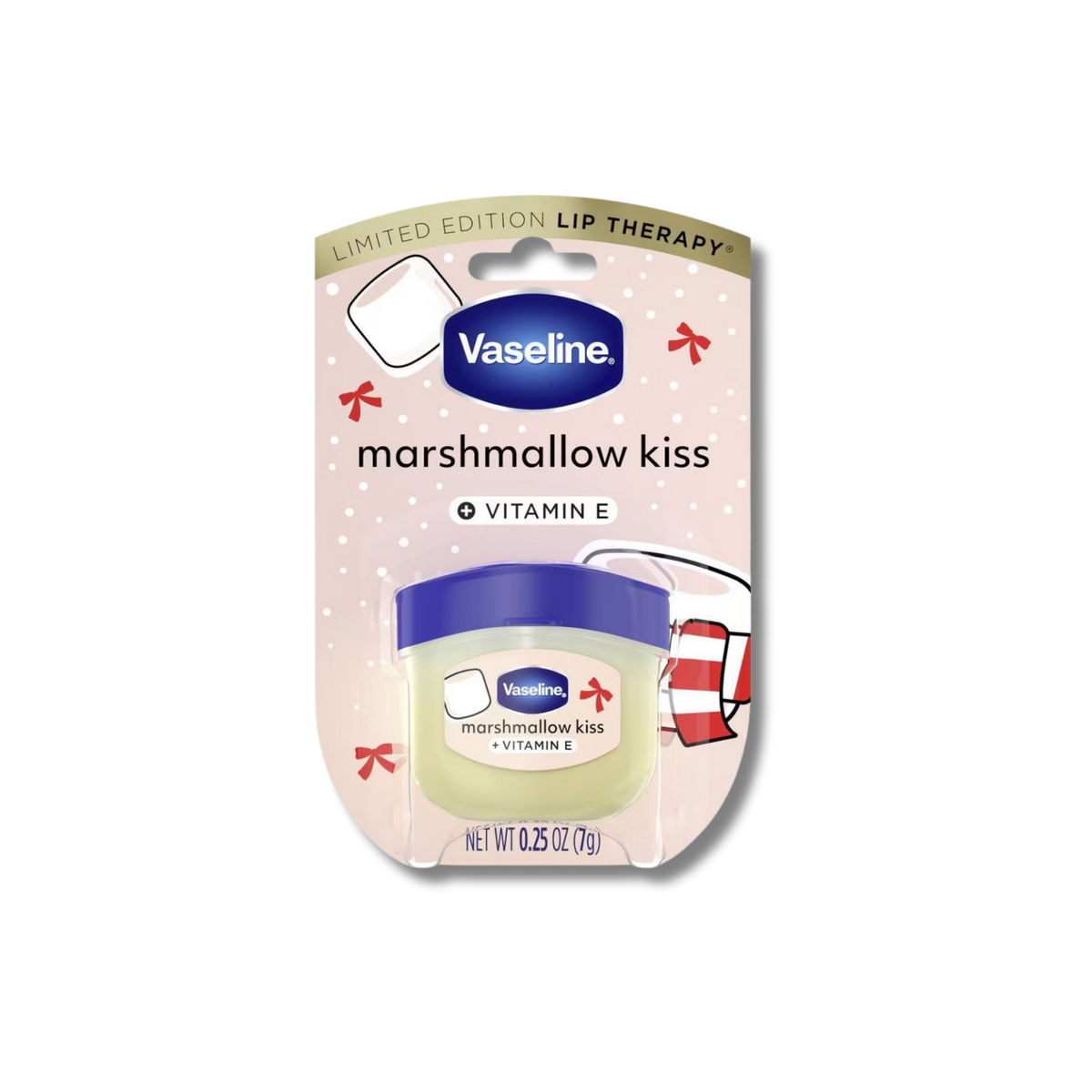 Vaseline Mini Lip Balm - Marshmallow Kiss