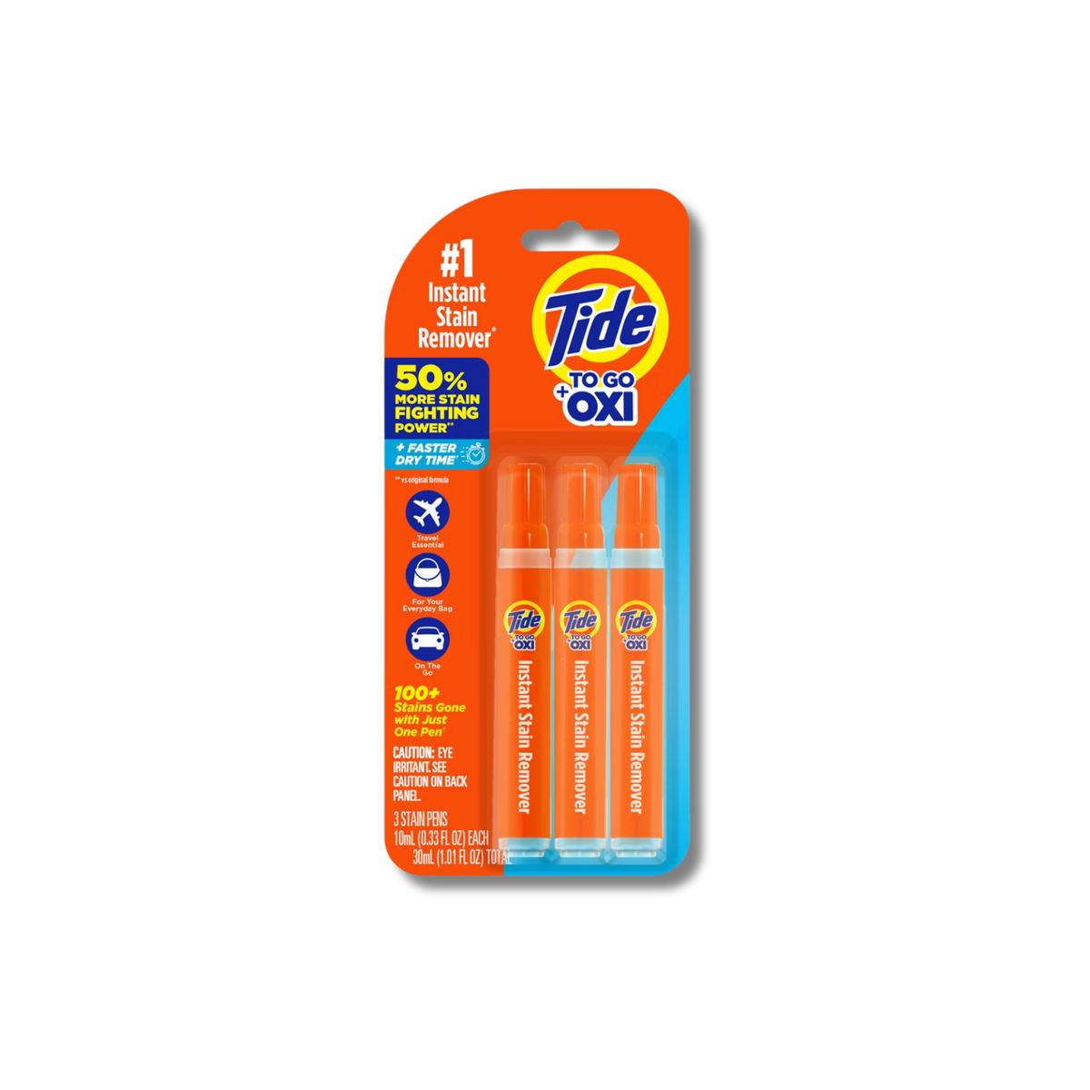 Tide To Go Instant Stain Removing Pens - 3 Pack