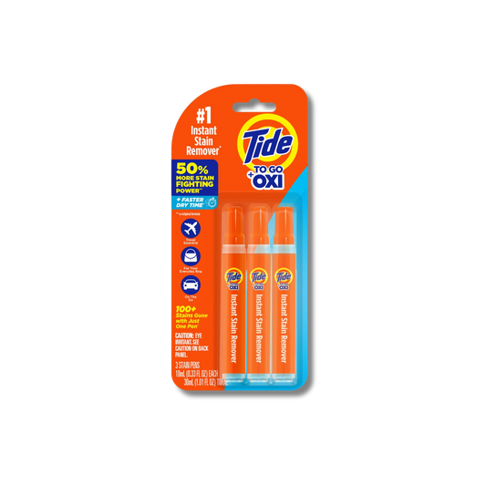 Tide To Go Instant Stain Removing Pens - 3 Pack