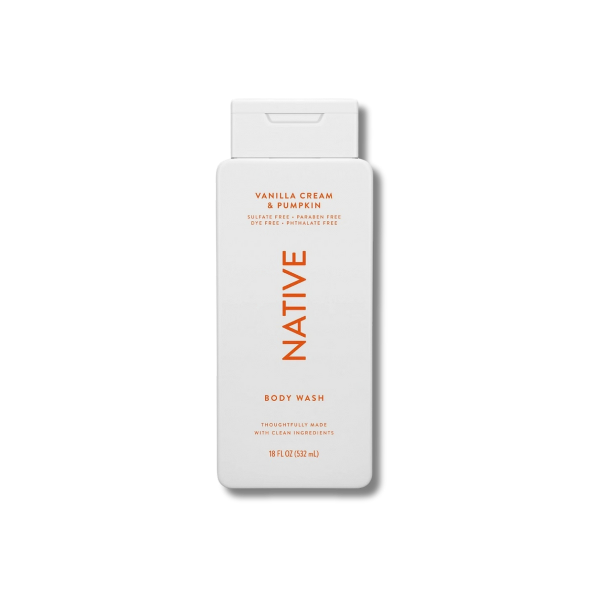 Native Body Wash - Vanilla Cream & Pumpkin