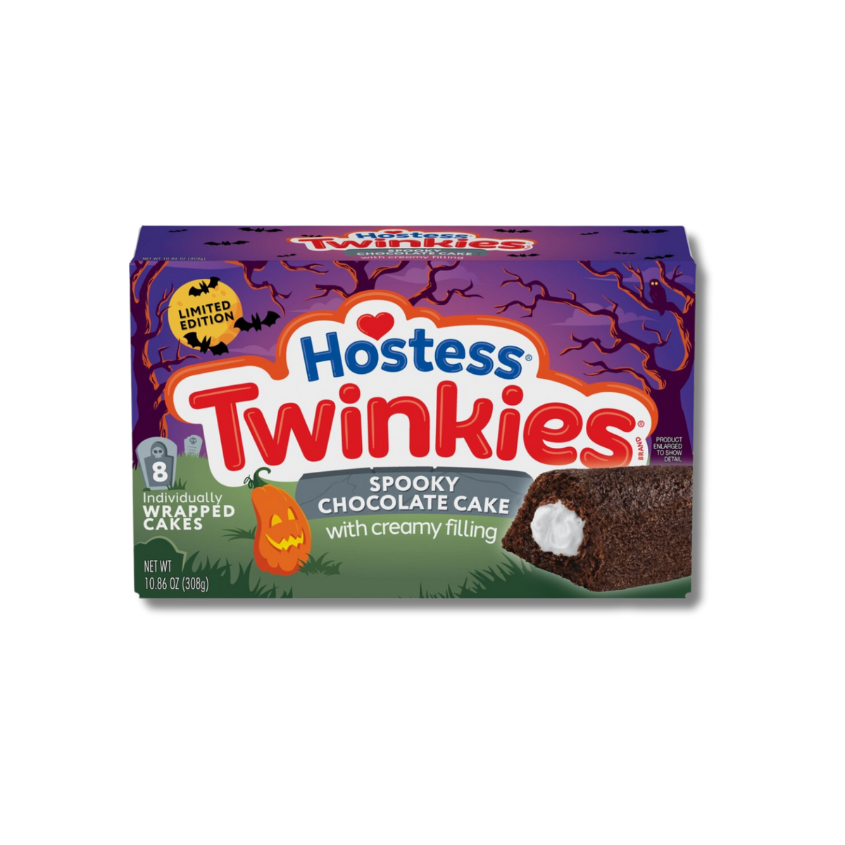 Hostess Twinkies - Spooky Chocolate Cake (8 Pack)