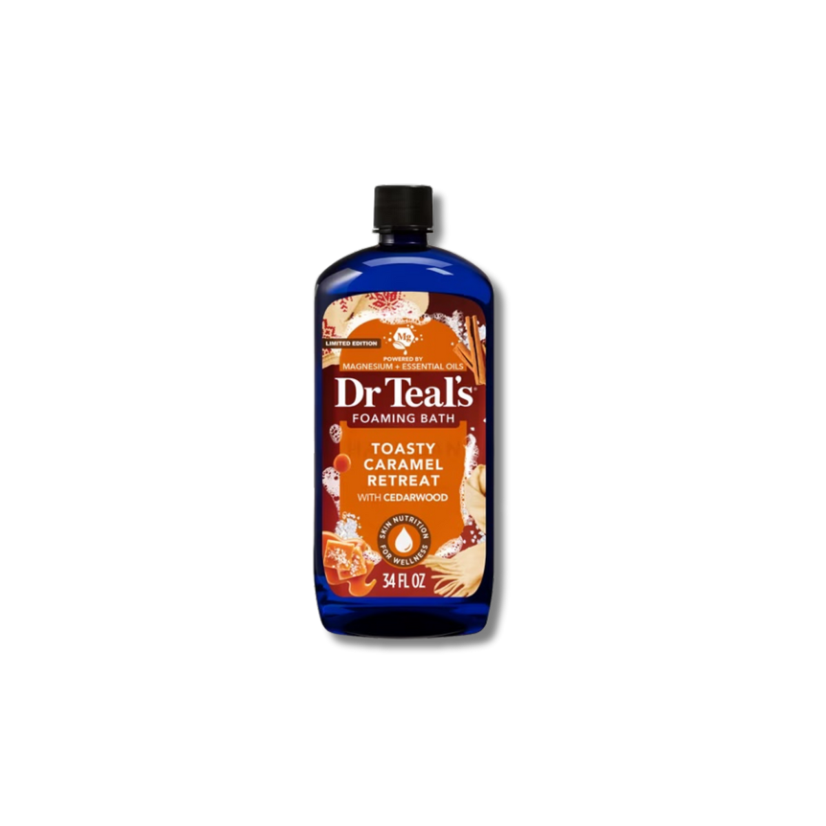 Dr Teal's Foaming Bath - Toasty Caramel Retreat With Cedarwood