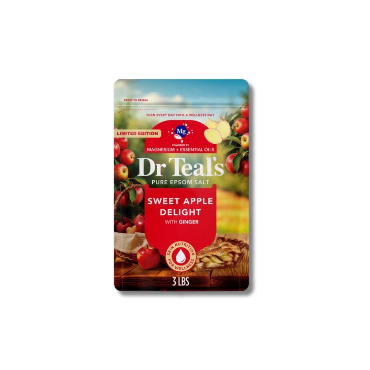 Dr Teals Epsom Salt - Sweet Apple Delight With Ginger