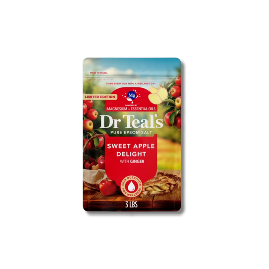 Dr Teals Epsom Salt - Sweet Apple Delight With Ginger