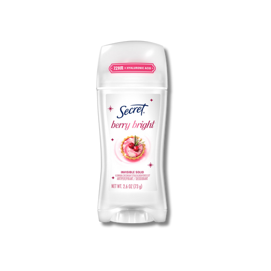 Secret Invisible Solid Deodorant - Berry Bright