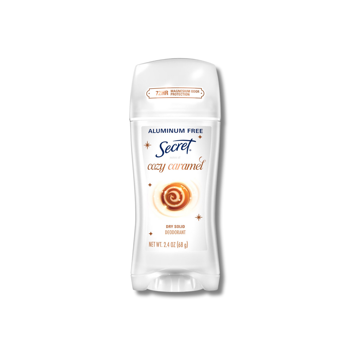 Secret Aluminium Free Dry Solid Deodorant - Cozy Caramel