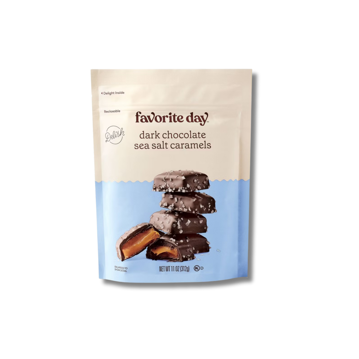 Favourite Day Dark Chocolate Sea Salt Caramel Candy 11oz