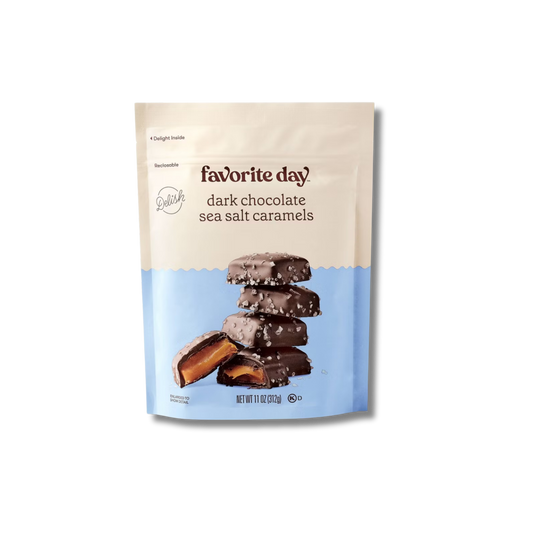 Favourite Day Dark Chocolate Sea Salt Caramel Candy 11oz